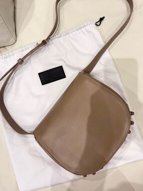 [AUTHENTIC] Alexander Wang - Lia Studded Saddle Bag - Rose Gold Hardware